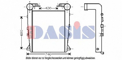 AKS DASIS 397011n -  Интеркулер